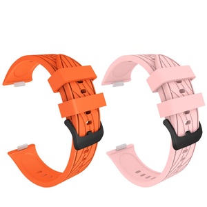 Étui de montre personnalisé en silicone/PVC durable, bracelet élastique, fermoir pour bijoux, compatible avec les montres intelligentes, utilisation sportive en extérieur - Product Image 4
