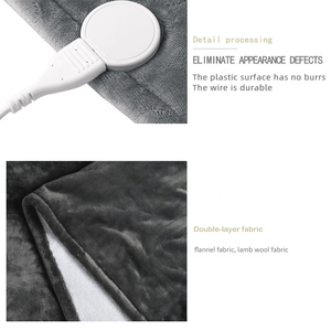 USB 가열 담요 자동차 담요 기계 빨 슈퍼 아늑한 부드러운 가열 담요 타이밍 기능 - Product Image 3