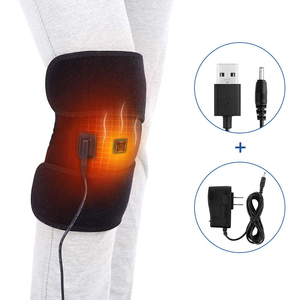Coussin chauffant de genou électrique de thérapie infrarouge USB pour le soulagement de la douleur du genou - Product Image 1