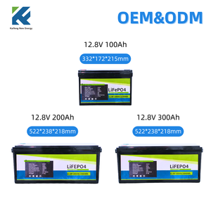 Hỗ trợ tùy chỉnh bộ pin <span class=keywords><strong>Lithium</strong></span> Ion Lifepo4 chu kỳ sâu <span class=keywords><strong>12V</strong></span> 12.8V 100Ah 200Ah 300Ah có thể sạc lại, kín khí - Product Image 3