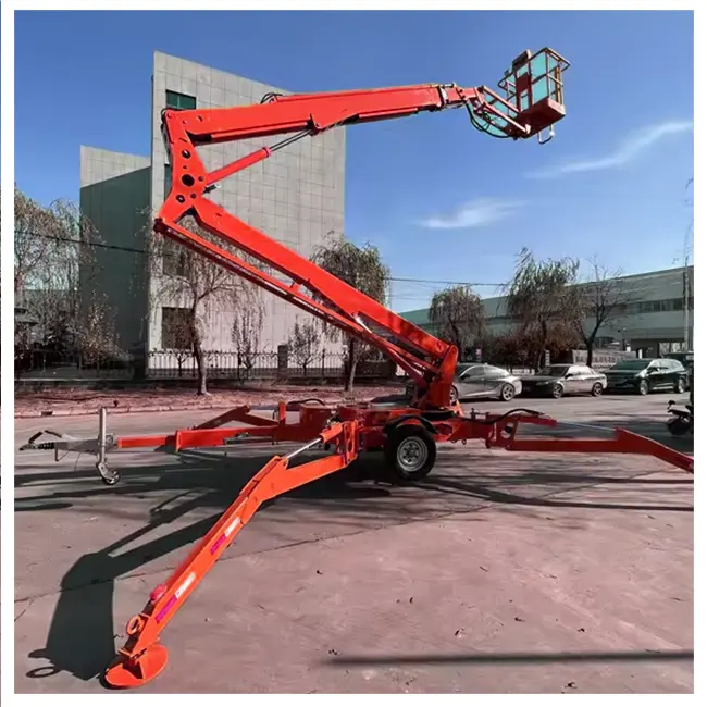 15m21 m cherry picker for sale boom spider crawler lift personnel lift platform