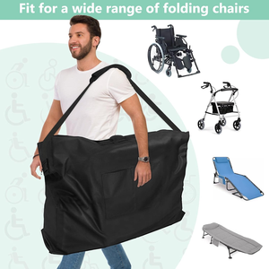 Travel Bag Waterproof Wheelchair Carry Travel Bag for Rollator <b>Walkers</b> Transport Chairs <b>Folding</b> <b>Walker</b> Accessories Portable Walk - Product Image 5