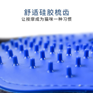 Stinky Dog <b>Pet</b> Grooming Gloves Rubber With Teeth For Dogs Cats Hair Removal Right Left Hand Random Color - Product Image 4