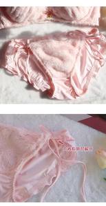 ชุดเสื้อชั้นในสตรีลายการ์ตูนผ้ากำมะหยี่อุ่นสำหรับฤดูใบไม้ร่วงฤดูหนาวลายหมีสุดเซ็กซี่3/4ผ้าสแปนเด็กซ์/ โพลีเอสเตอร์แบบไม่มีลวดปรับสายได้ - Product Image 4