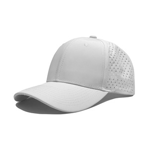 Gorra de golf deportiva ligera de algodón para hombre, con parche de cinta personalizado, color blanco, para correr, de Man Alloys Wholesale - Product Image 4