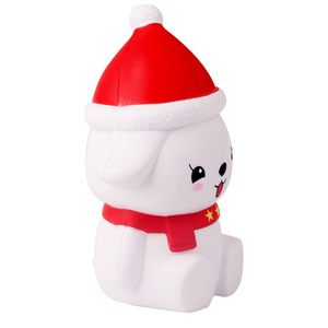 PU Foam Fidget Toys Christmas Dog <b>Squishy</b> Slow Rebound For Kids 2 4 Years Unisex - Product Image 2