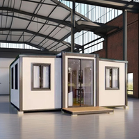 Maison conteneur extensible VOROS, directement de l'usine, 10ft, 15ft, 20ft, 30ft, 40ft, Tiny House, Casas Contenedor avec salle de bain et chambre à coucher