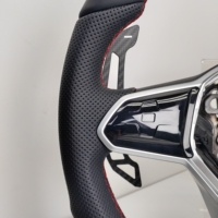 Volant en cuir semi-perforé pour Volkswagen VW Golf 8 MK8 R 5 6 7 MK5 MK6 MK7 Polo GTI Scirocco Jetta Passat B7 Amarok