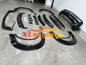 XLstyling Car Bumper PP Auto Exterior Body Kit for <strong>Dodge</strong> Challenger 15-23 Demon Front Bumper with Wide <strong>Fender</strong> <strong>Flares</strong>
