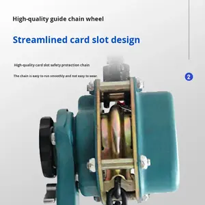 Grensoverschrijdende Groothandel Draagbare Kraan Handmatige Takel Handgeschakelde Ketting-Type Hendel Nieuwe 1T 9 <span class=keywords><strong>Ton</strong></span> Draad Strakker Nieuwe Handmatige Draad - Product Image 2