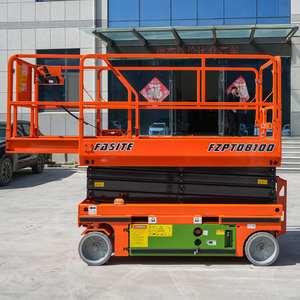 Plataforma Elevadora Hidráulica Fasite para Trabajo Aéreo, 4 Personas, Uso en Interiores, Modelo FZPT0810D, Alquiler de Plataforma Elevadora de Tijera FZPT0810D - Product Image 5