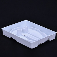 Moule d'emballage en PET pour plateau d'insertion sous blister thermoformé sur mesure pour casques audio, présentoir de vente au détail, OEM ODM