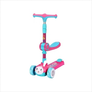 Adjustable 3-Wheel <strong>Scooter</strong> for Kids Foldable Baby Swing <strong>Scoot</strong> <strong>and</strong> <strong>Ride</strong> Made of Plastic Alloy <strong>and</strong> Aluminium - Product Image 3