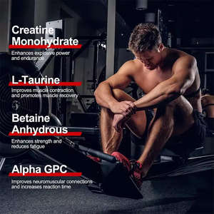 Venta al por mayor 5000mg creatina monohidrato gomitas suplemento pre-entrenamiento para adultos hombres mujeres crecimiento muscular y recuperación de resistencia - Product Image 4