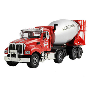 Concrete Mixer <strong>Lorry</strong> 1/50 Cement Mixer Truck Alloy Die-cast Model Construction Truck <strong>Toy</strong> - Product Image 5