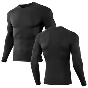 Chemises de compression pour hommes, légères, coupe classique, tricotées, couleur unie, haute qualité, écologiques - Product Image 1