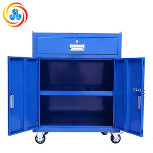 Filing Cabinet Heavy Duty Metal Rolling Tool Chest <b>Lockable</b> <b>Drawer</b> Cabinet | Industrial Storage Trolley Eco-Friendly - Product Image 4