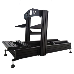 Simulador de competición profesional con bandeja de <span class=keywords><strong>PC</strong></span> de ordenador, Base de perfil de aluminio de extrusión 40160 personalizada, Kit de cabina de carreras Sim DIY - Product Image 2