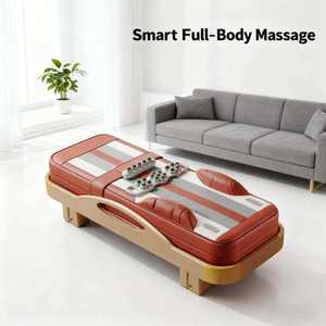 Lit de massage chauffant à rouleaux automatiques en jade thermique pour la rectification de la colonne vertébrale, OEM, Fourniture d'usine, Agent exclusif Corée 2025 <span class=keywords><strong>Master</strong></span> - Product Image 1