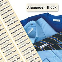 Étiquette personnalisée en satin pour vêtements imprimés techniques avec bord découpé au laser