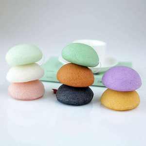 Éponge <span class=keywords><strong>de</strong></span> Konjac Biologique Personnalisable avec Logo, Lavable, Nettoyage du Visage, Entièrement Naturelle, Vente en Gros - Product Image 6