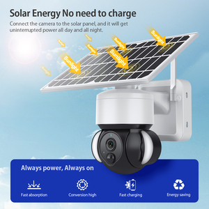 Wireless Outdoor <strong>4G</strong>/<strong>WiFi</strong> Security <strong>Camera</strong> 3.0MP UBOX App Solar Charge Battery Floodlight <strong>Camera</strong> - Product Image 6