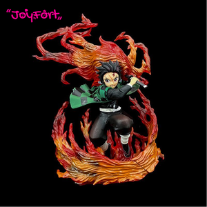 Figurine de collection Demon <span class=keywords><strong>Slayer</strong></span> Kamado Tanjirou, Modèle de dieu du feu respirant des flammes, disponible en gros - Product Image 3