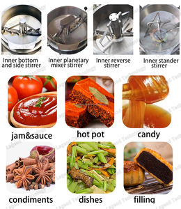 <span class=keywords><strong>Cuve</strong></span> a Double Enveloppe Mélange Planétaire 200L/400L/600L | Chauffage Electrique/Gaz/Vapeur | Systeme a Huile ThermiqueCE - Product Image 6