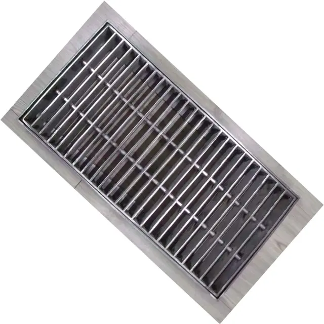 Bê tông thoát nước kênh mạ kẽm thanh Grating đường lái xe rãnh grates thoát nước sàn bao gồm