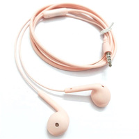 Headset Earbud Berkabel 3.5mm Warna-warni Laris 2026 Dengan Mikrofon, Earphone Sport untuk Ponsel