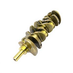 Service d'usinage CNC de haute qualité, sur mesure, OEM, pour vilebrequin de moteur diesel de tracteur/excavatrice, en acier inoxydable, usinage par électroérosion à fil et brochage - Product Image 1