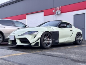 Guardabarros Lateral de Fibra de Carbono EVS para <span class=keywords><strong>Toyota</strong></span> <span class=keywords><strong>Supra</strong></span> A90 A91 <span class=keywords><strong>GR</strong></span> <span class=keywords><strong>MK5</strong></span> 2019+ - Product Image 5