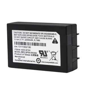 Batería Delgada Dolphin 6100 de 2200mAh para Escáner Portátil 6500, Certificación CE RoHS, Venta al Por Mayor, Nivel 1, Energía Estable - Product Image 1