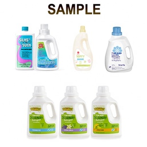 Hoàn toàn tự động 1-5L giặt chất tẩy rửa điền đóng nắp ghi nhãn dây chuyền sản xuất đóng chai dòng - Product Image 3