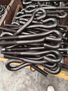 สลักเกลียวพื้นฐาน j/l/u/v 4.8/8.8สลักเกลียวชุบสังกะสีชุบสังกะสีสำหรับสำเร็จรูป - Product Image 2