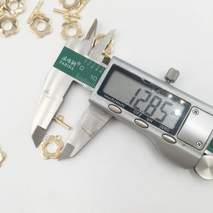 Tự Làm Chất Lượng Cao <span class=keywords><strong>Brass</strong></span> 14K Mạ Vàng Hoa Chuyển Đổi Clasp Cho Đồ Trang Sức, Bán Buôn Dây Kim Loại Kết Thúc Clasp, Vòng Cổ Clasp - Product Image 5