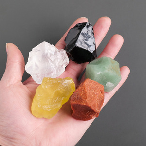 Bán Buôn Tinh Thể Tự Nhiên Nguyên Đá Trang Trí Thiết Lập Năm Yếu tố Phong Thủy Đồ Trang Trí Pha Lê Thủ Công Mỹ Nghệ - Product Image 4