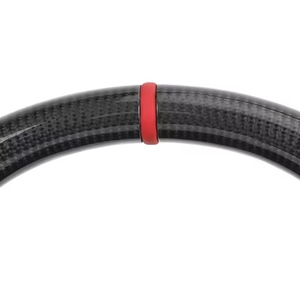 พวงมาลัยคาร์บอนไฟเบอร์คุณภาพสูงเหมาะสำหรับ CLS CLA GLA GLC GLS W205 W204 W223 W218 W212 W166 W177 E300เกิ้ล <span class=keywords><strong>E250</strong></span> - Product Image 5