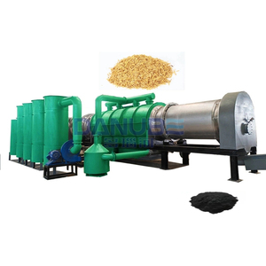 เตาเผาถ่านไม้แบบไพโรไลซิส เครื่องผลิตชีวถ่าน เครื่องทำถ่านไร้ควัน - Product Image 1
