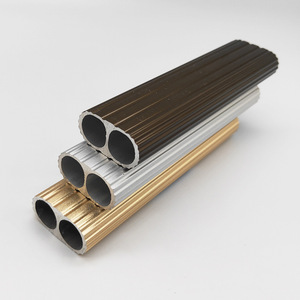 Clothes <b>Rod</b> Furniture Wardrobe Tube Hanging Clothes Through <b>Rod</b> Seat Tube Aluminum New Product Unique Best Seller Novel Design - Product Image 6