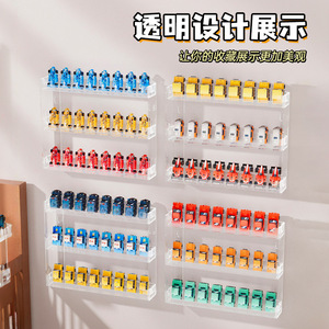 Wall Mounted Mini Toy Car <b>Storage</b> <b>Box</b> 3 Tier Plastic Display Rack For Desktop Collection - Product Image 5