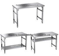 Table pliante en acier inoxydable de banc pliable d'autres fournitures d'hôtel et de restaurant sur mesure en Chine