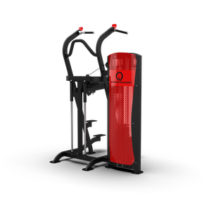 QADM193 Pro Barre de traction et de dips réglable en acier avec assistance par poids |   Équipement d'exercice musculaire multifonctionnel |   Fitness Commercial d'Élite - Product Image 6