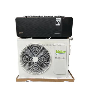 Unidad Interior Gree Negra <span class=keywords><strong>de</strong></span> 9000 BTU, 1 HP, Inverter Dual, Frío y <span class=keywords><strong>Calor</strong></span>, 220 V, Alta Calidad, <span class=keywords><strong>Precio</strong></span> Económico, Mini Aire Acondicionado <span class=keywords><strong>Split</strong></span> Inteligente Frío GMCC - Product Image 1