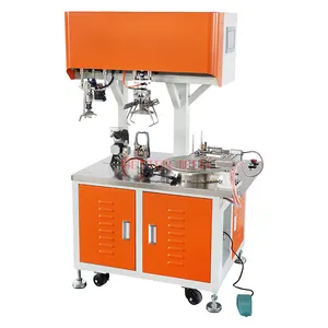 Single loop cable winding tying machine Fully automatic Electric cable and wire coil winding machine