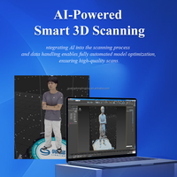 Ling Jing 10 Sec Fast Smart Scan Haute précision 360 °   Scanner de portrait 3D à capture rotative pour figurine d'impression 3D