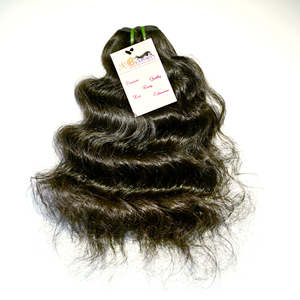 Fournisseurs d'extensions de cheveux humains naturels bruts non traités, alignés sur la cuticule, de qualité Remy, brésiliens et indiens, en gros direct usine - Product Image 2