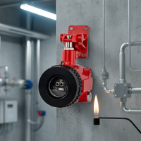 Détecteur de flamme industriel à réponse rapide UVIR2 IR3, angle de 90 à 120 degrés, détecteur de flamme UV IR anti-explosion