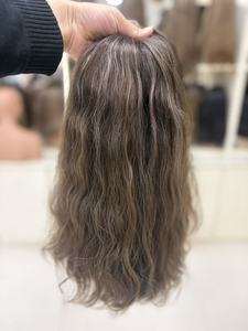Perruque en cheveux humains vierges à 100 %, dentelle suisse HD, respirante <span class=keywords><strong>et</strong></span> transparente, taille de bonnet petite, moyenne, grande - Product Image 2
