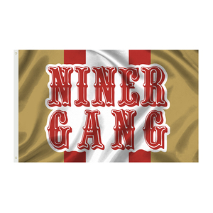 Haute Qualité 3X5FT Bang Bang Niner Gang Niners Bannières nfls NFC WEST CHAMPIONS San Francisco 49ers Drapeau - Product Image 3